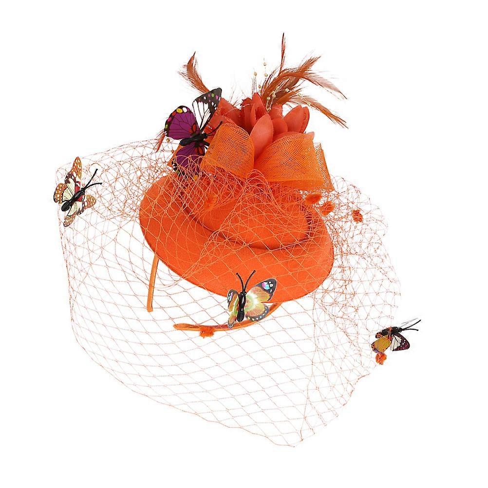 Gauze Fascinator Hat, Design Suitable for Travel Photography and Weddings