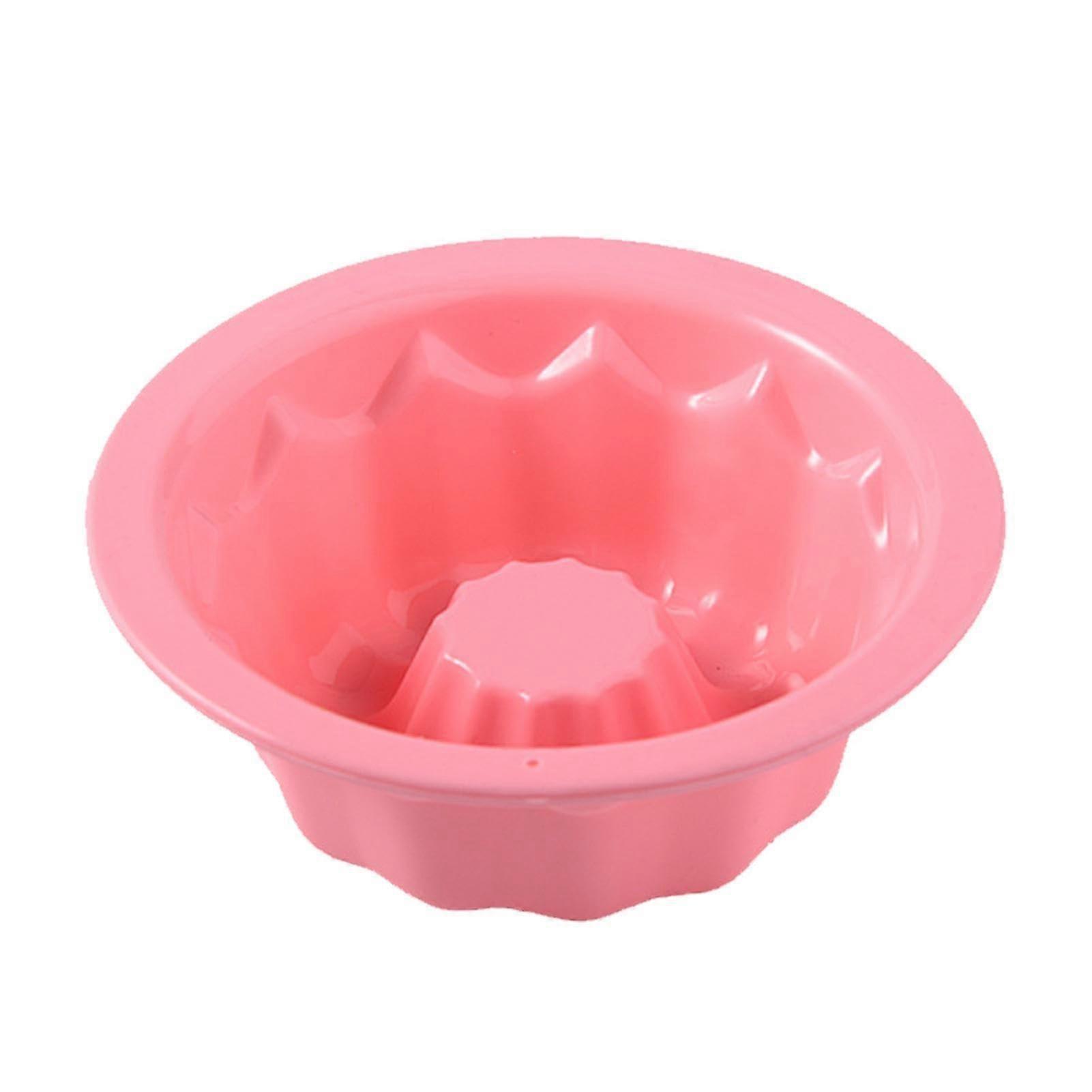 Silicone Cupcake Cases Round Design Reusable Muffin Liners Oven Safe Microwave Safe Non-Stick Baking Cups for Cakes and Candles