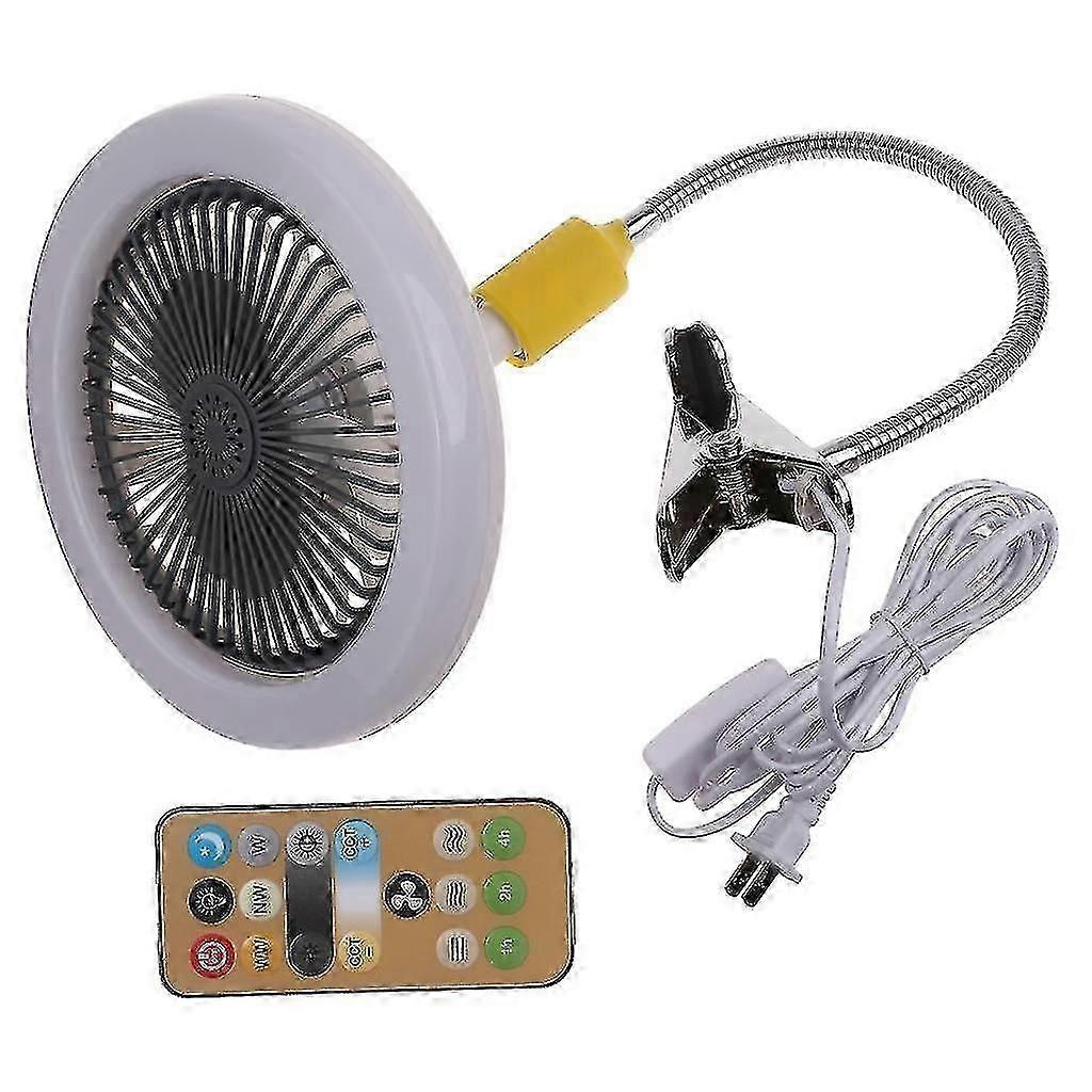 9 بوصة بقيادة مروحة التبريد E27 الموضوع 30 واط مروحة الثريا لغرفة النوم السوق المنزلية