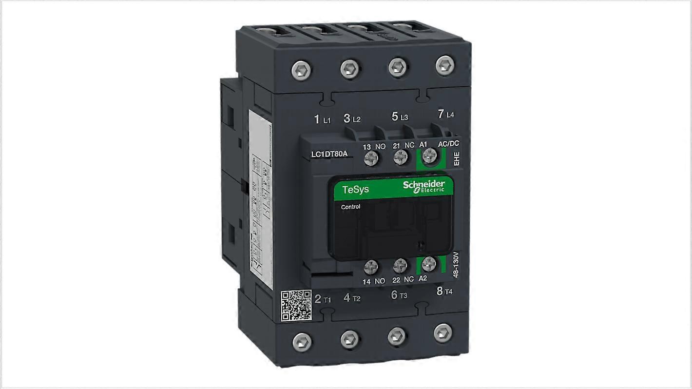 Schneider Contactor 80a 4-pole Tesys D Lc1dt80aehe