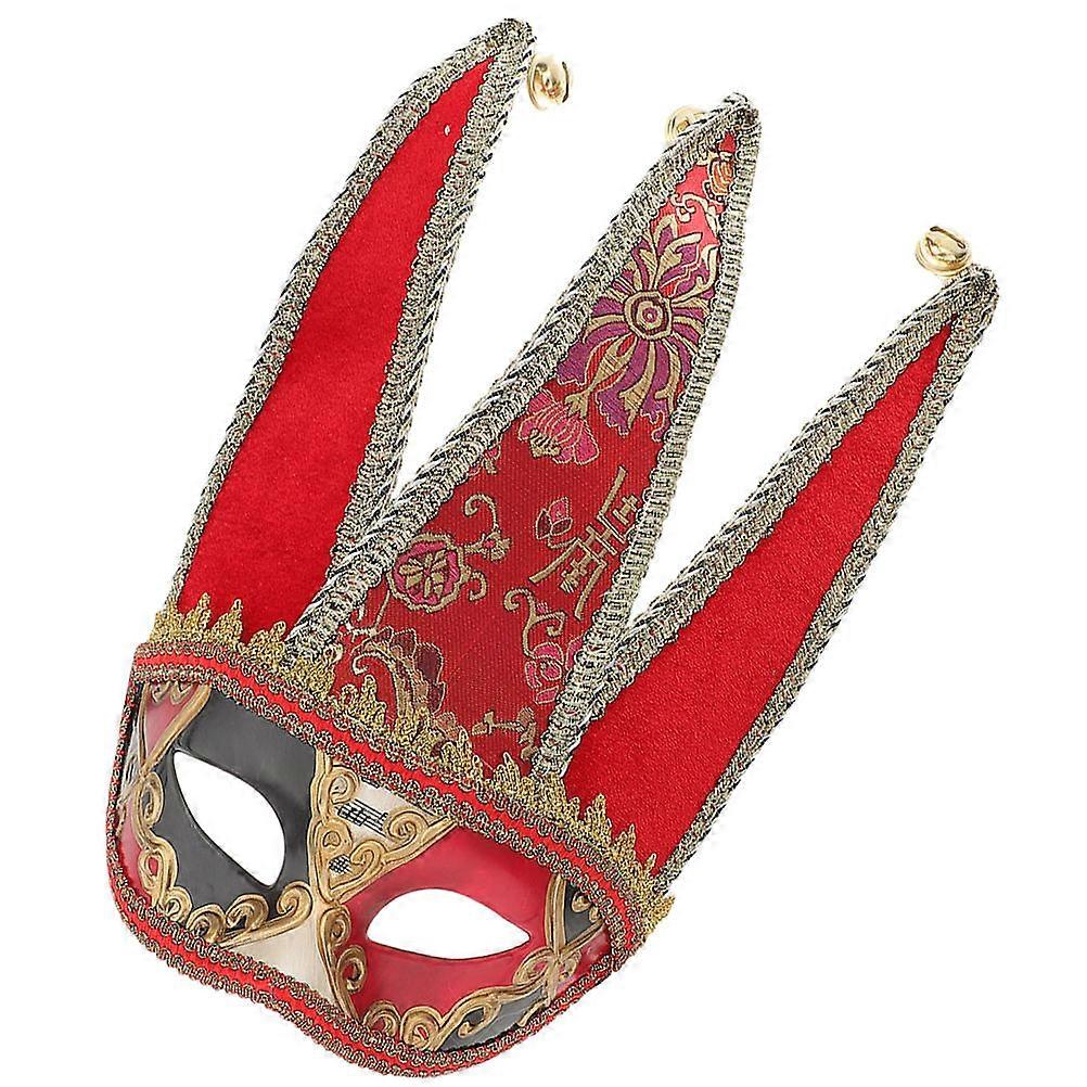 Elegant Half Face Mask for Carnival Parties, Stage Performance & Special Occasions – Durable Costume Accessory for Dress Up