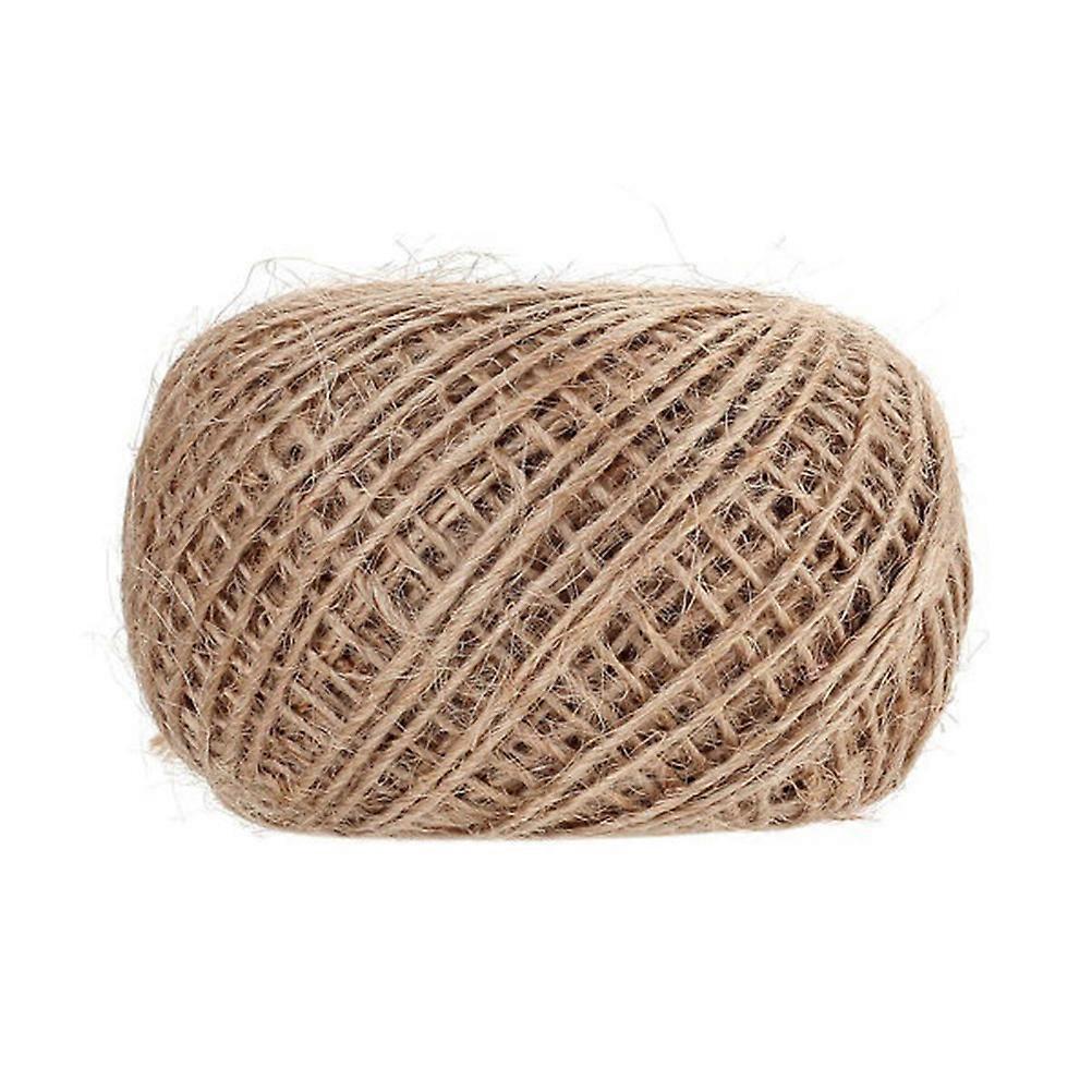 Natural Jute Twine String Rope Durable DIY Craft Cord for Party Wedding Garden Birthday Decorations Creative Projects