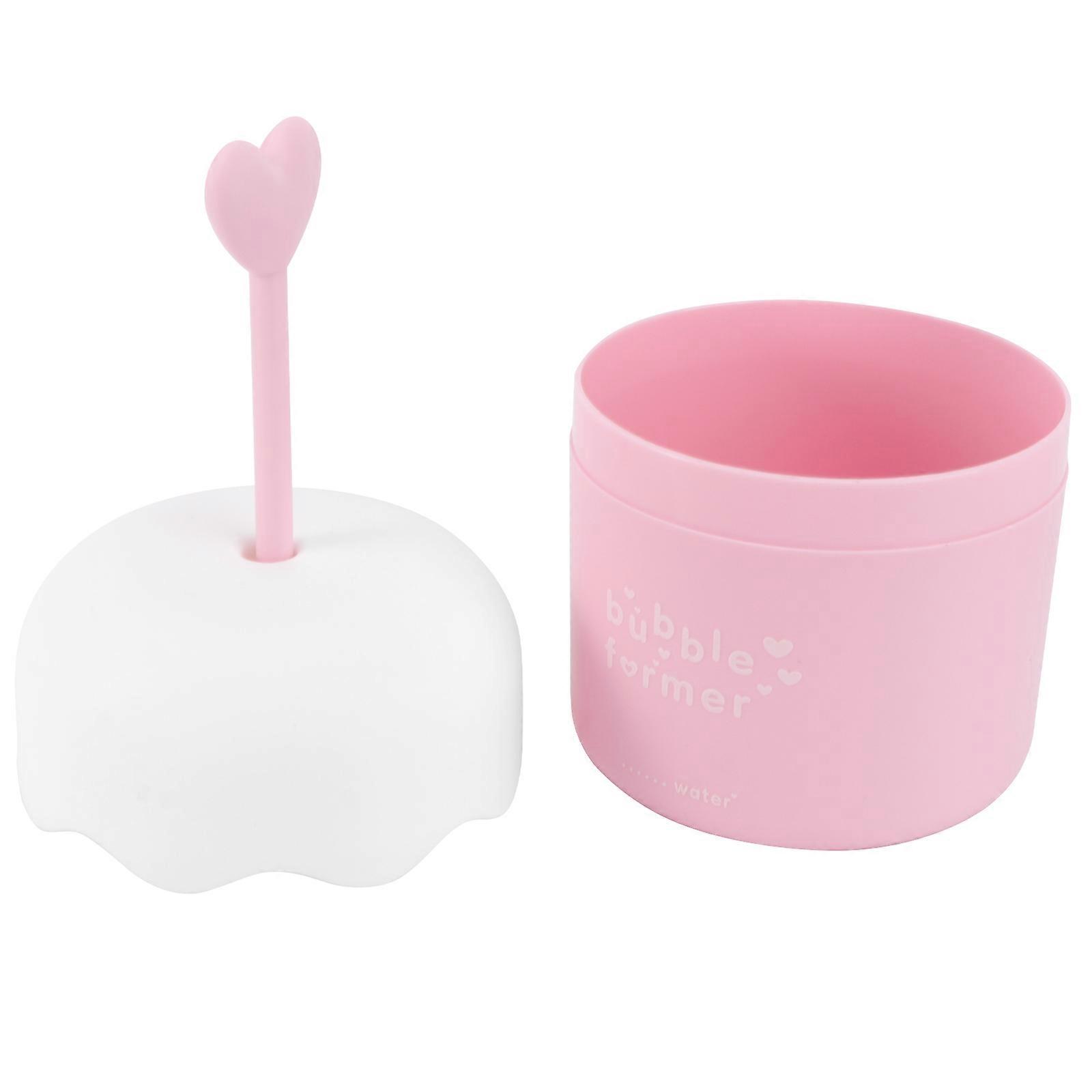Pink Foaming Cup with Rich Bubbles for Easy and Effective Cleaning Made of Durable PP Material
