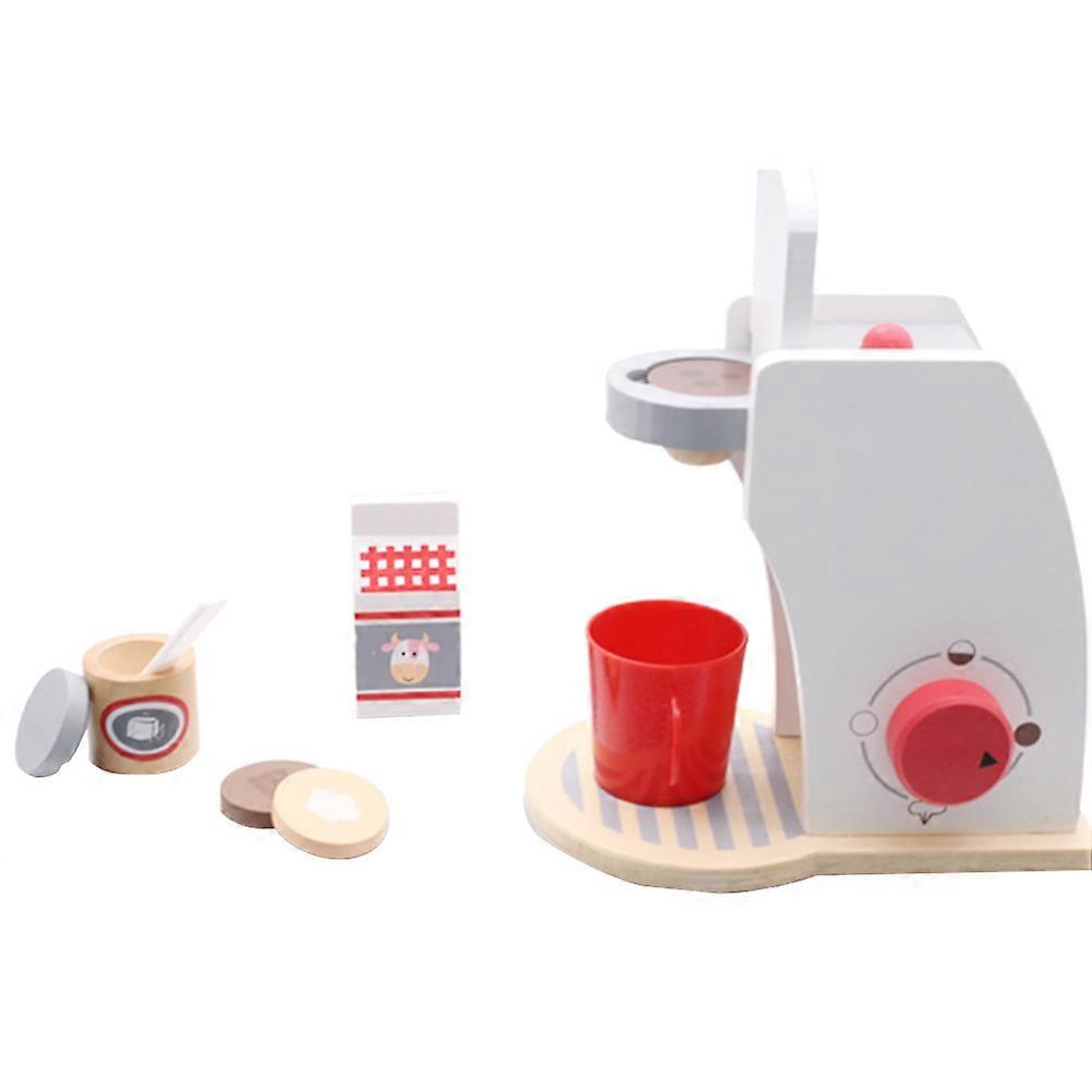 Children's Coffee Machine Toy For Playtime Early Learning Inspired Afternoon Tea Mini Furniture 1 Set