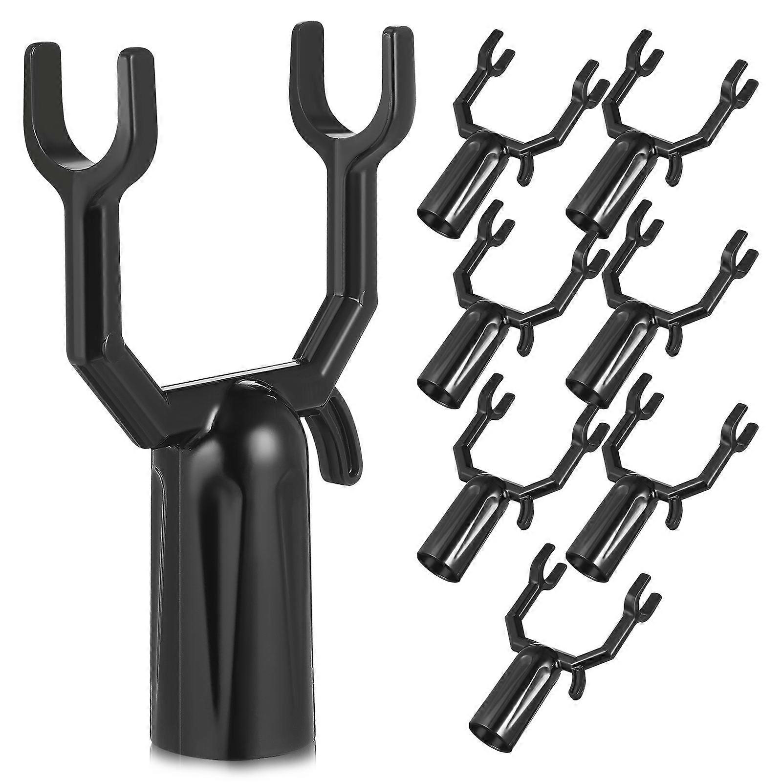 Fruit Tree Branch Support Device with Stable Aluminium Alloy Stand for Tree Use Black 8 Pcs