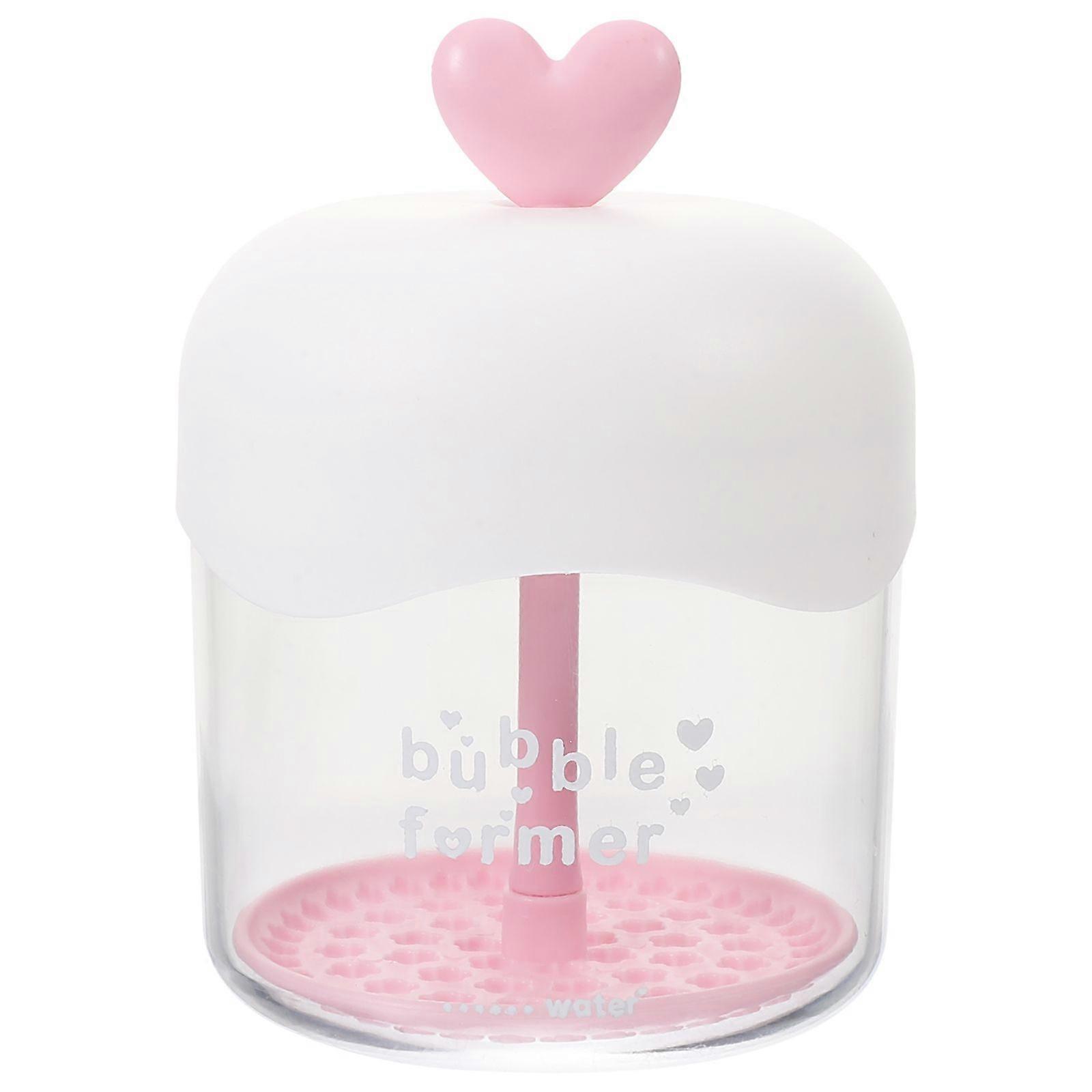 Foam Maker Manual Cleanser Foam Maker Bathroom Foaming Making Tool Clear Bubbler Bottle
