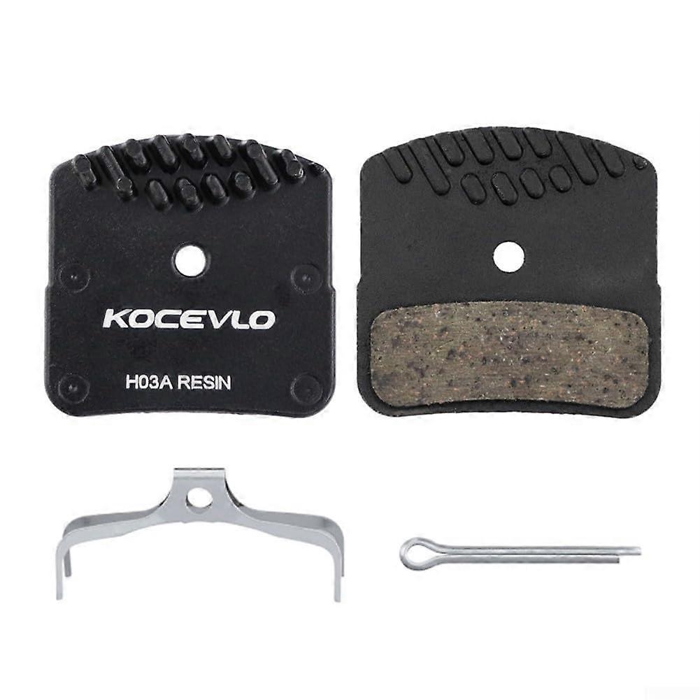 Efficient Cycling H03A Disc Brake Pads, Unique Four-Piston Design, Compatible with Select Bicycles, 1 Pair