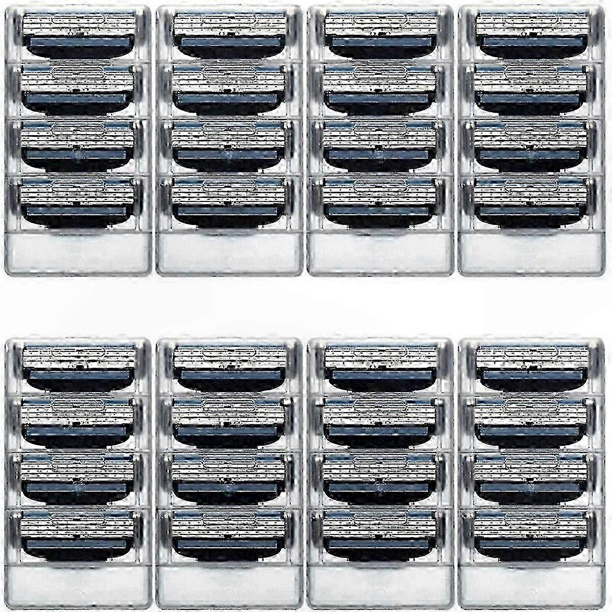 Replacement Blades for Manual Razors - 32 Count-Pack