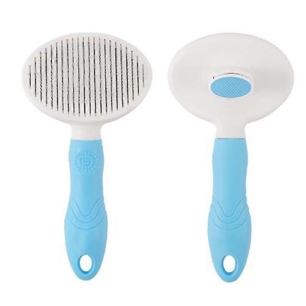 Pet Grooming Comb Brush Tool Gently Removes Loose Undercoat Knots Mats