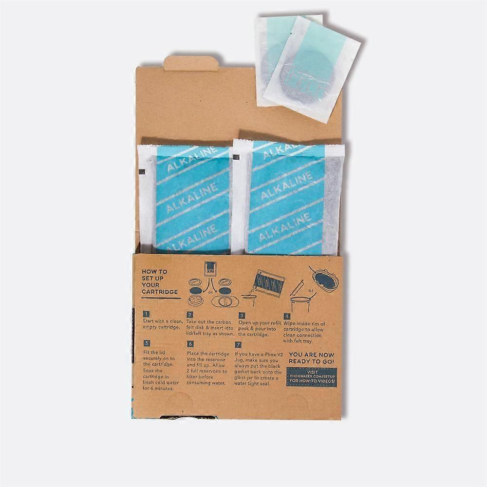 Phox Water Phox 3 Month Filter Refill Alkaline - 2 Pack