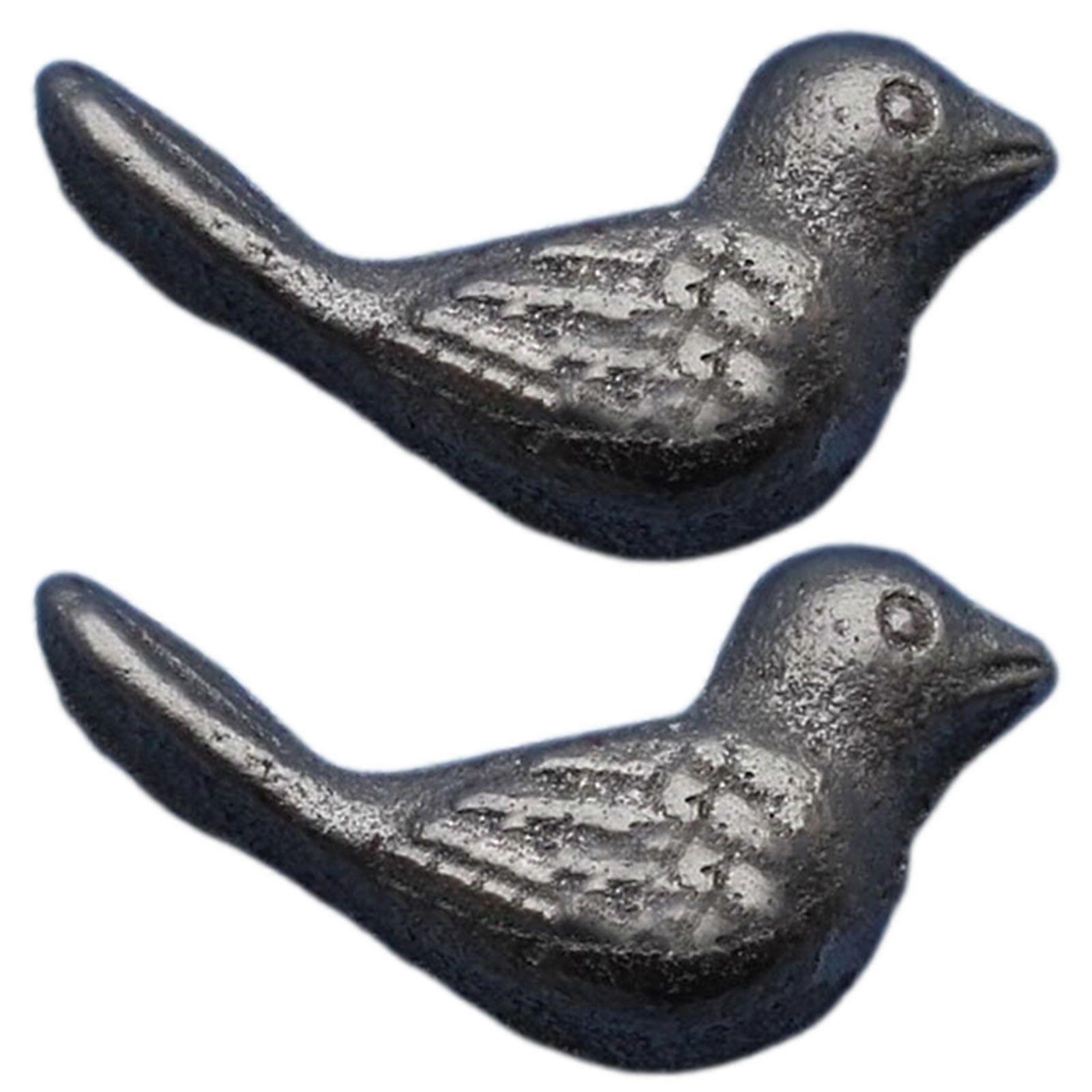 Double-Sided Cast Iron Birds Cooking Tool, Natural Iron Source for Vegans, Athletes & Home Use to Prevent Iron Deficiency