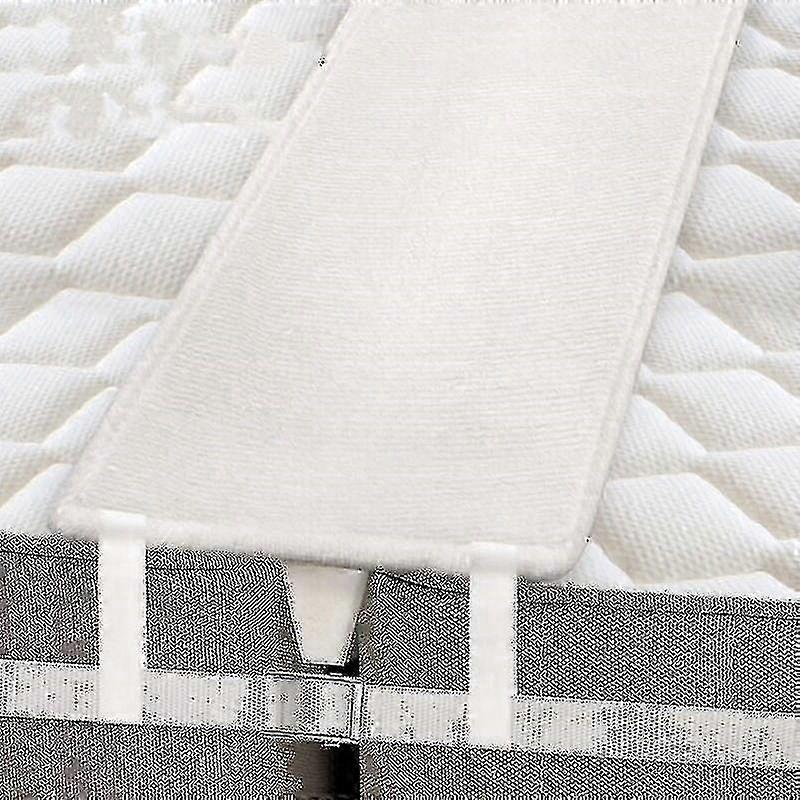 Adjustable Bed Connector for Twin to King Mattress Setup with Secure Straps Perfect for Guest Room Use