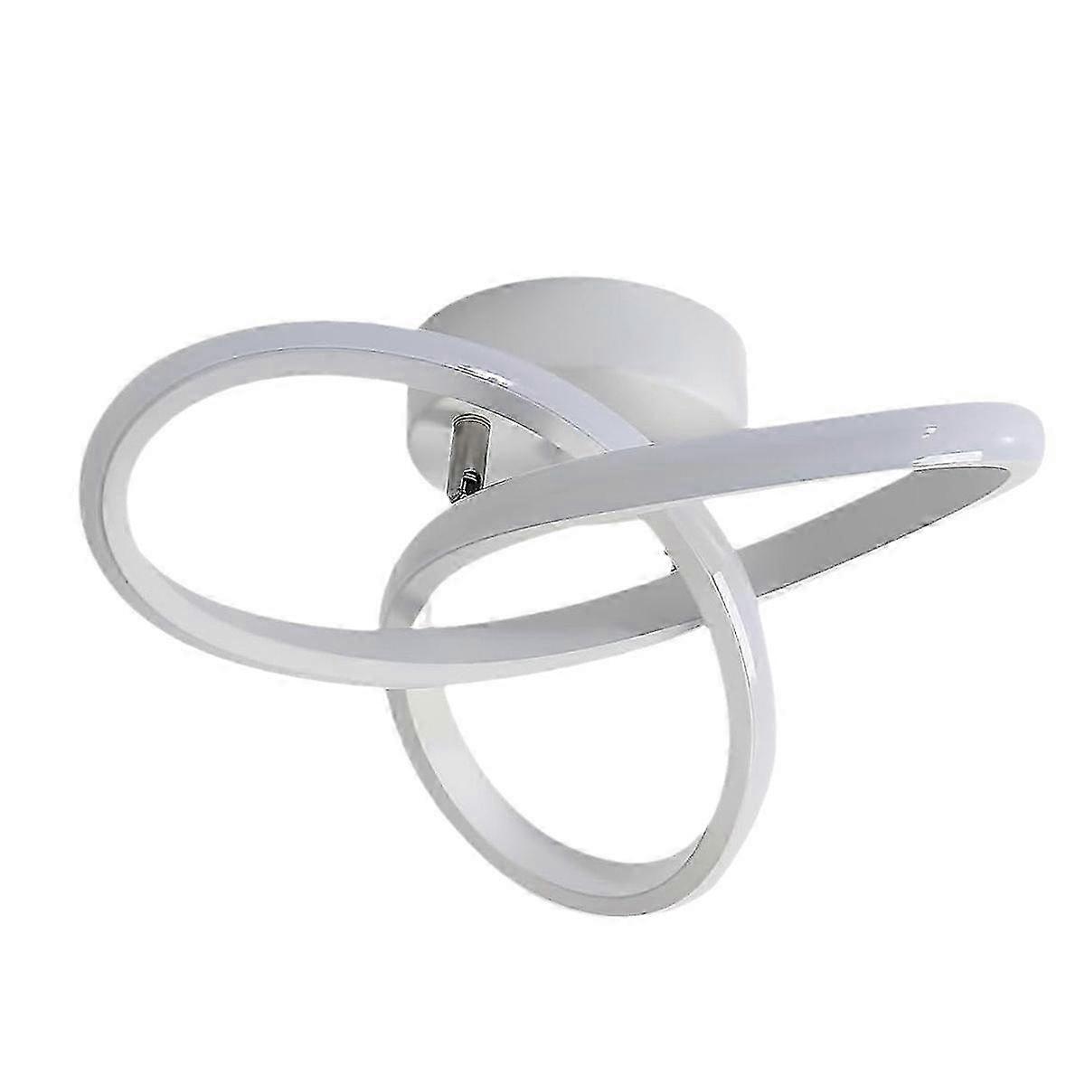 12W LED metal curved design ceiling light, suitable for bedrooms, c...