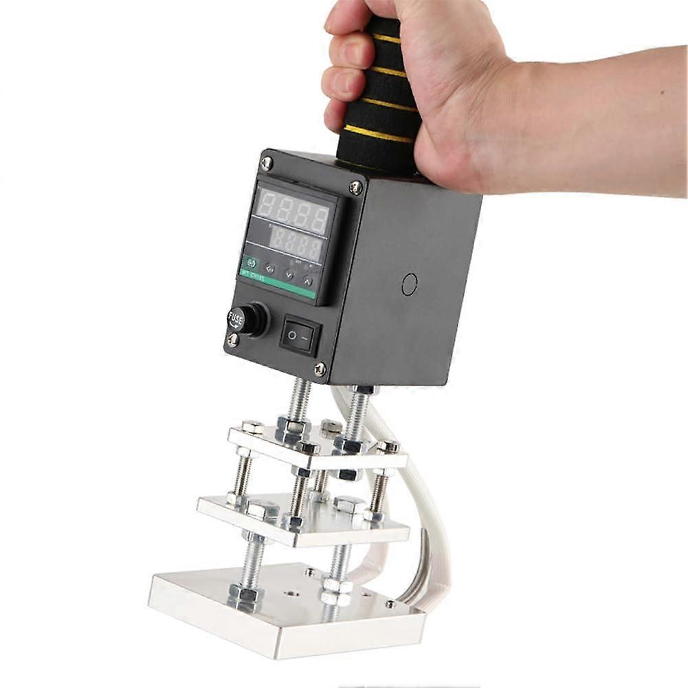 Hot Foil Stamping Machine Handheld Portable Digital Embossing 50380C Temperature Leather Wood Paper Cards 10 X 13 Cm