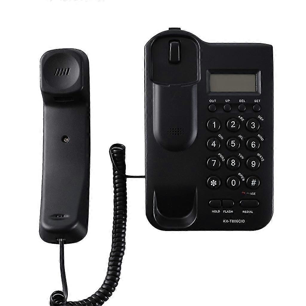 Trådbunden telefon fast telefon Big Button fasta telefoner för reception