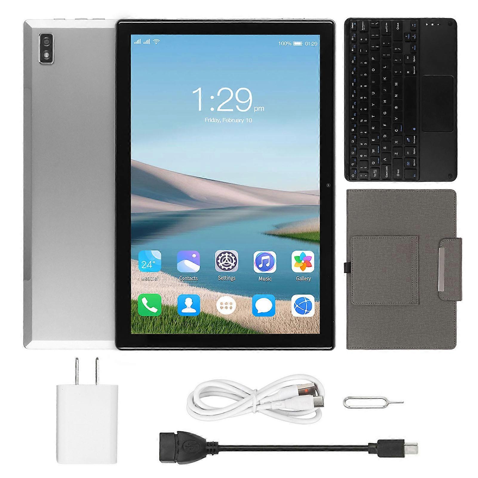 10.1 Inch Tablet 8GB RAM 256GB ROM Octa Core HD Touch Screen Android 12.0 4G Calling