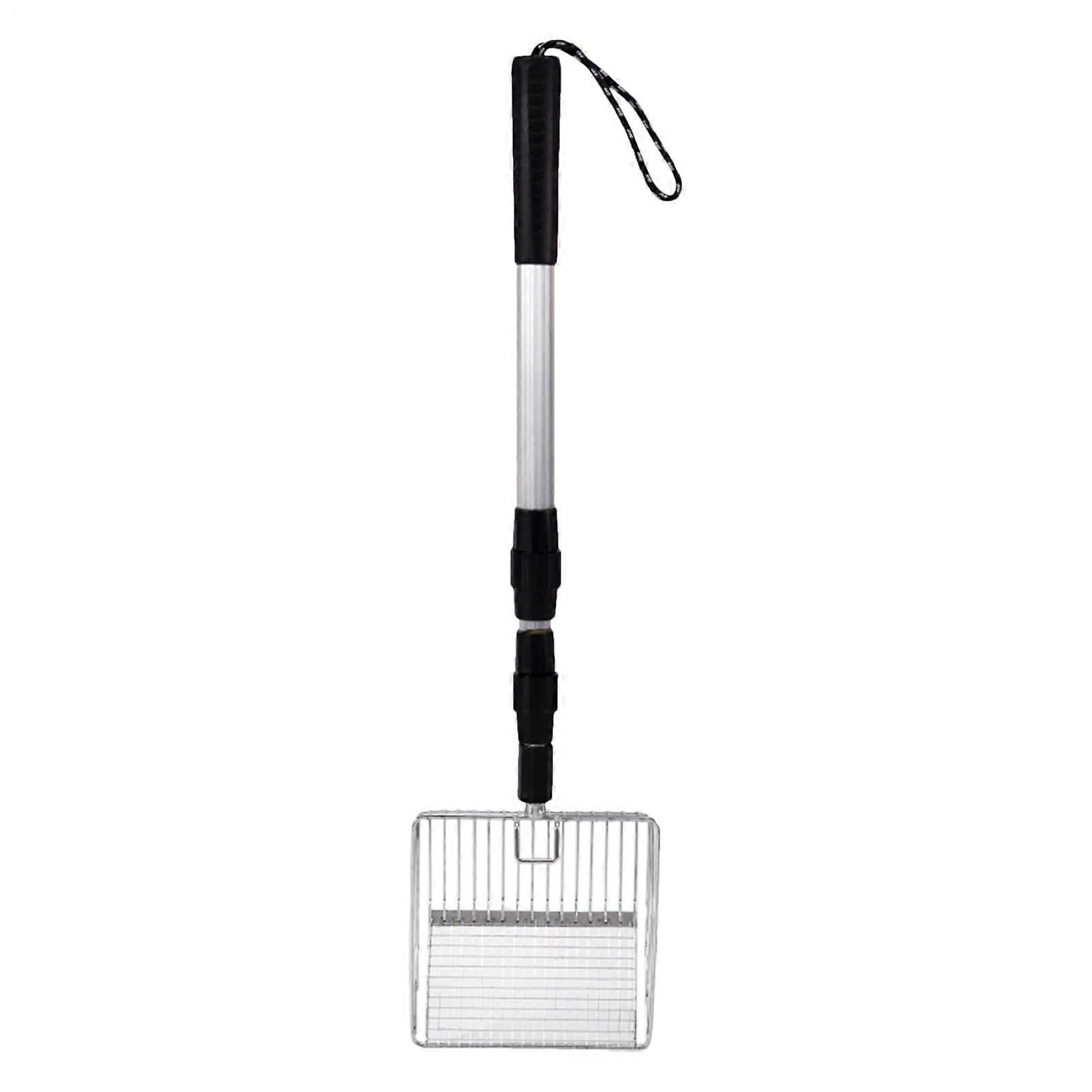 Chicken Poop Straw Poultry Waste Scoop, Durable Cleaning Mesh Separators