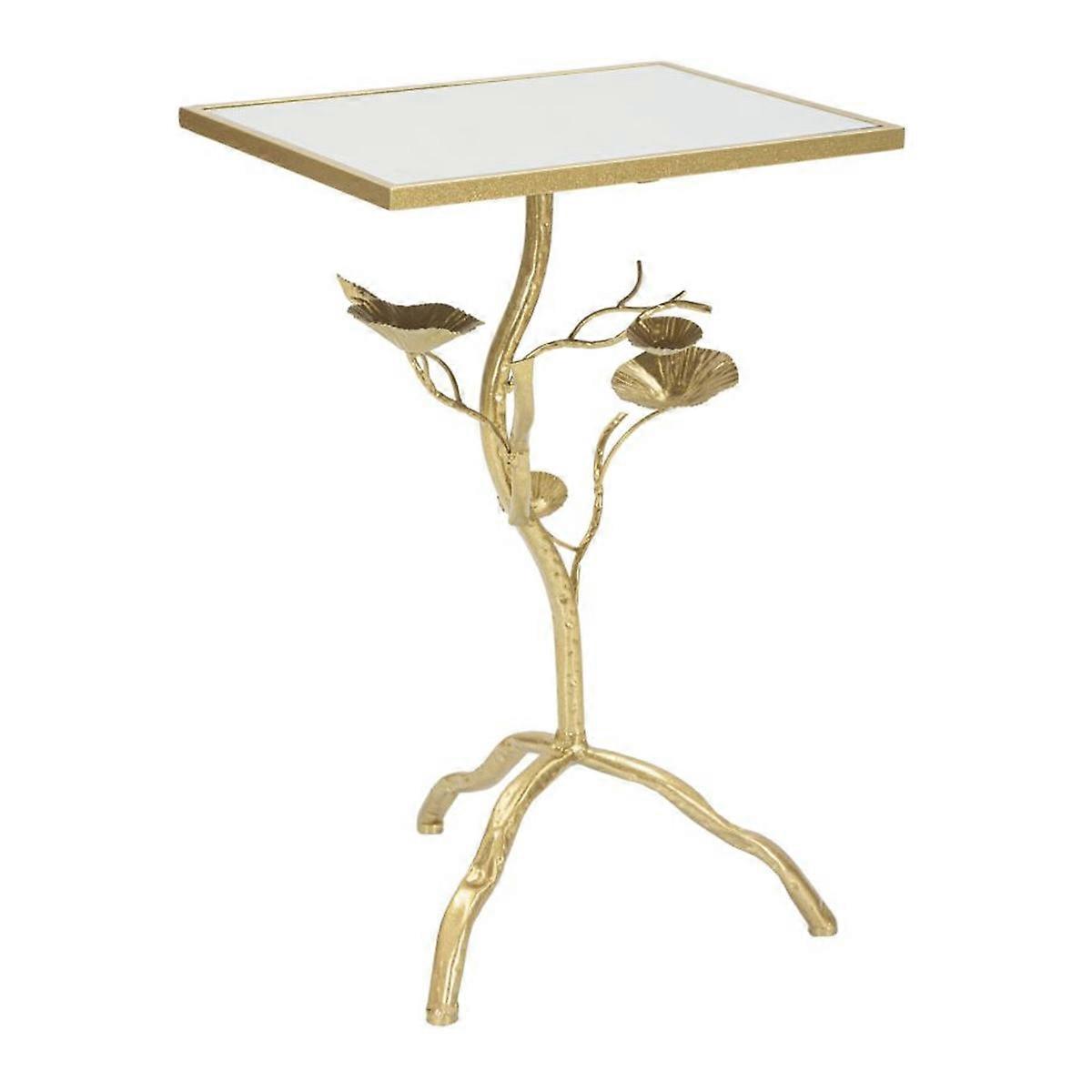 Ramo Table Basse, Or, Métal, 40x30x60 cm