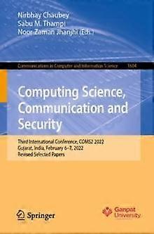 Computing Science Communication And Security Paperback