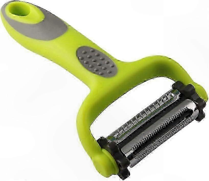 Multifunction 3-in-1 Peeler with Rotatable Stainless Steel Blades for Fruits and Vegetables