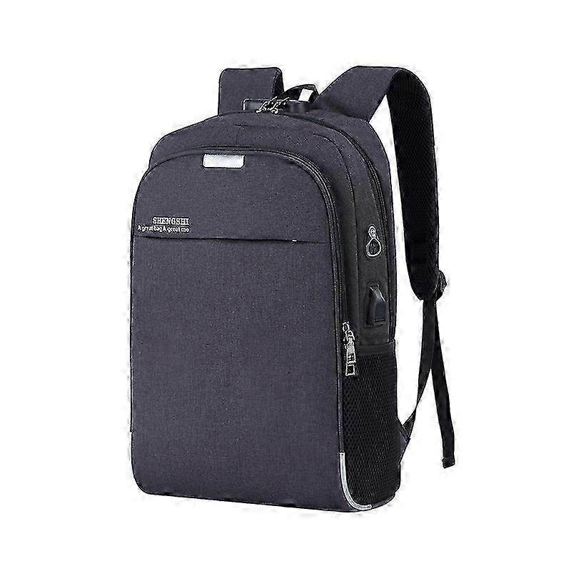 Lightweight Backpack with Combination Lock, USB Port & Multi-optional Gift