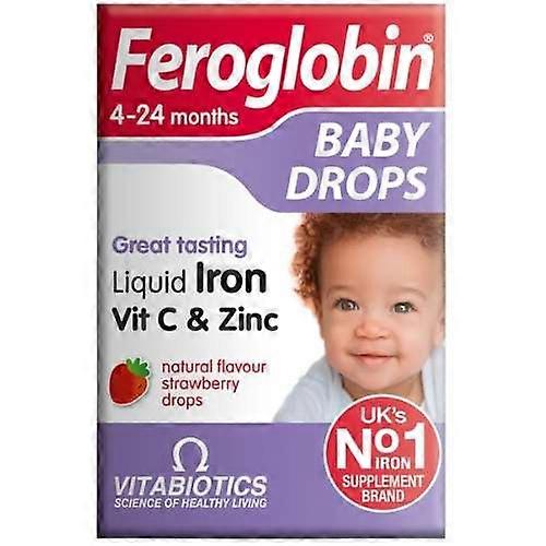 Vitabiotics, Feroglobin Baby Drops, 30ml