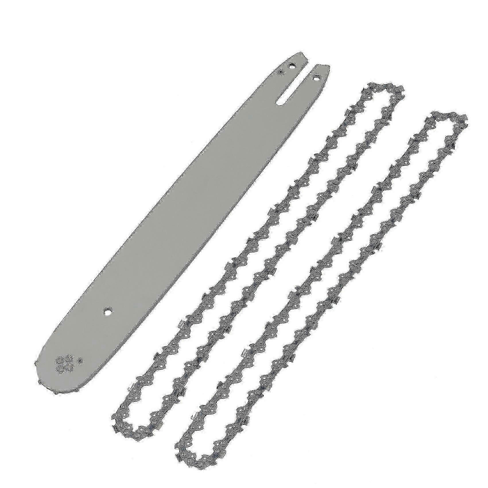 14" Chainsaw Guide Bar with 2 Replacement Chains Compatible with Stihl 017 MS170 MS171 MS180 MS230 MS250