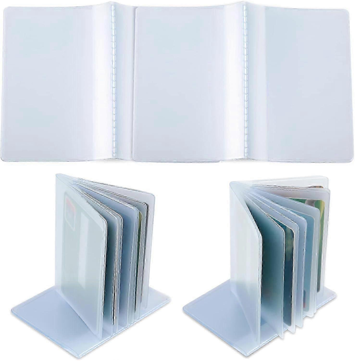 Transparent Credit Card Sleeves (10 Page 10 Slots)Quantity 2
