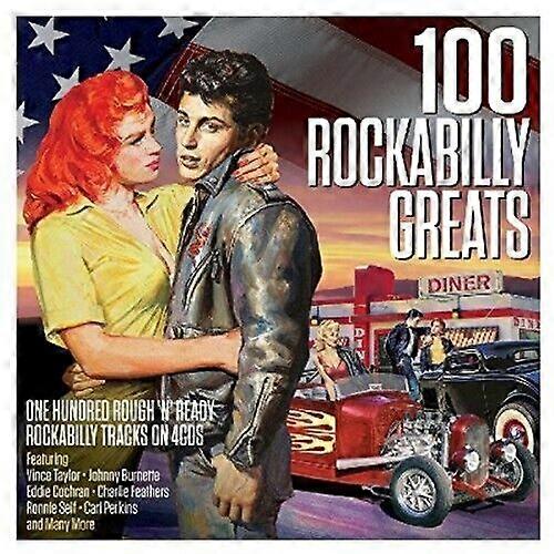 Various Artists 100 Rockabilly Greats [4CD Box Set] CD