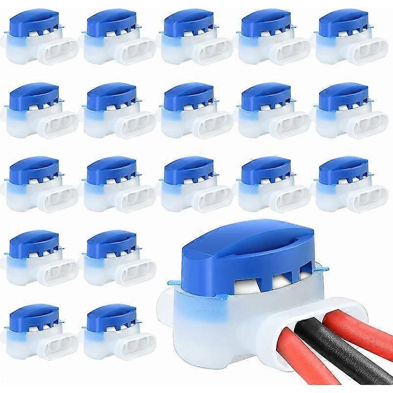 LO-Ron Original 314 Connectors for Robot Lawn Mower (20 Pieces) Resin Filled