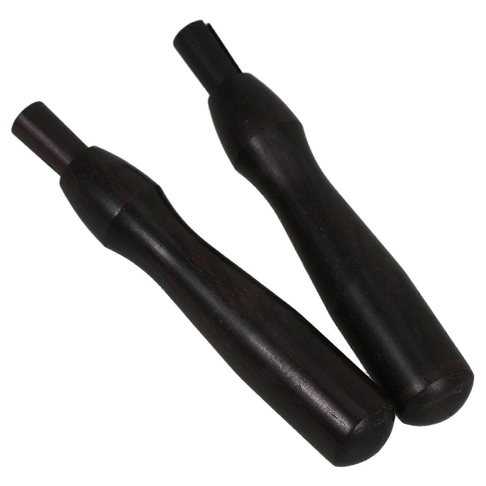 Wooden Needle Felting Handle Durable Sandalwood Holder for 8Pcs Set