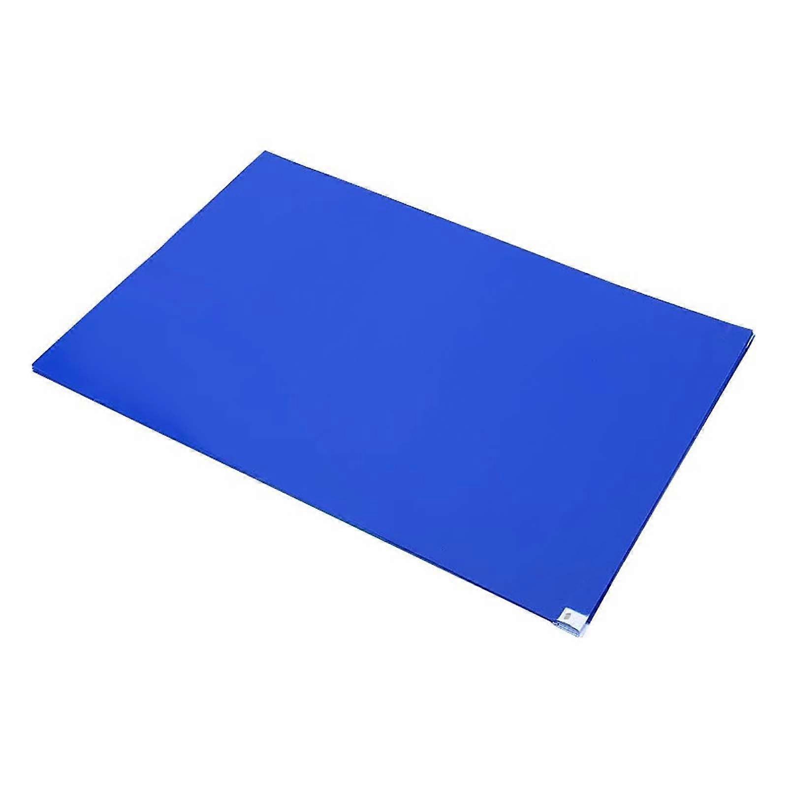 Cleanroom Floor Adhesive Mats, Size 90x90cm / 36x36in, Dust and Debris Capture, For Paint Booths, Labs, Construction Sites