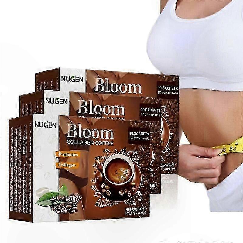 Sugar-Free Instant Collagen Coffee Mix - Highly Soluble Black Coffee Concentrate with 1-3X Potency