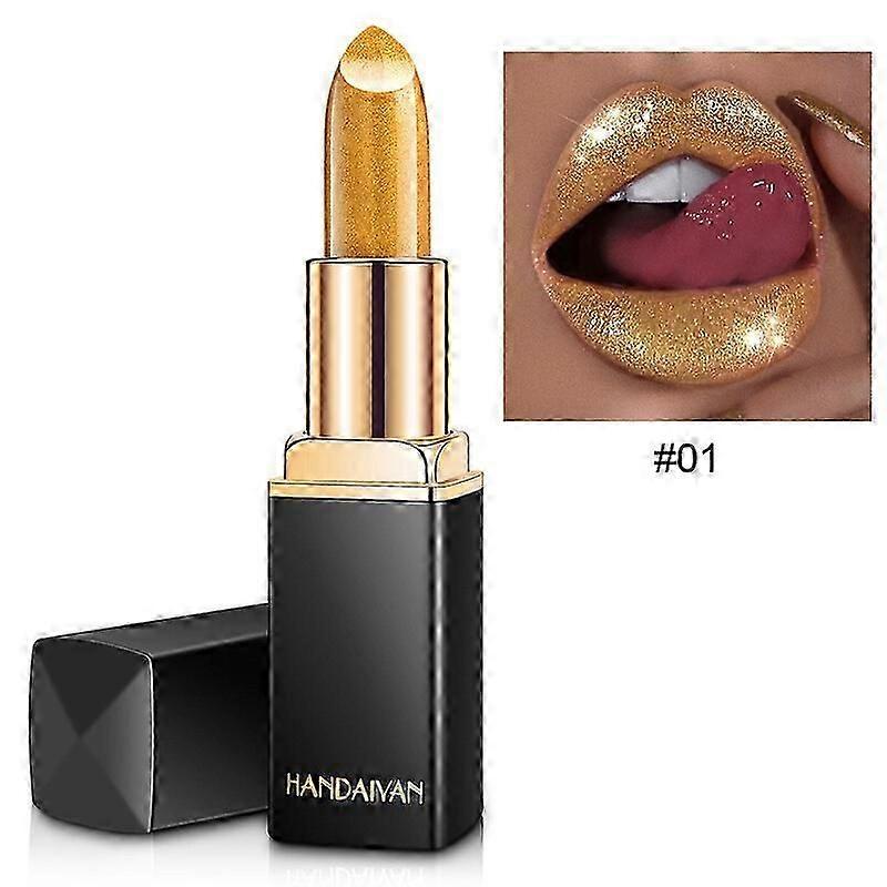 Waterproof Glitter Lipstick with Long-Lasting Colour Change Effect for Bold Looks