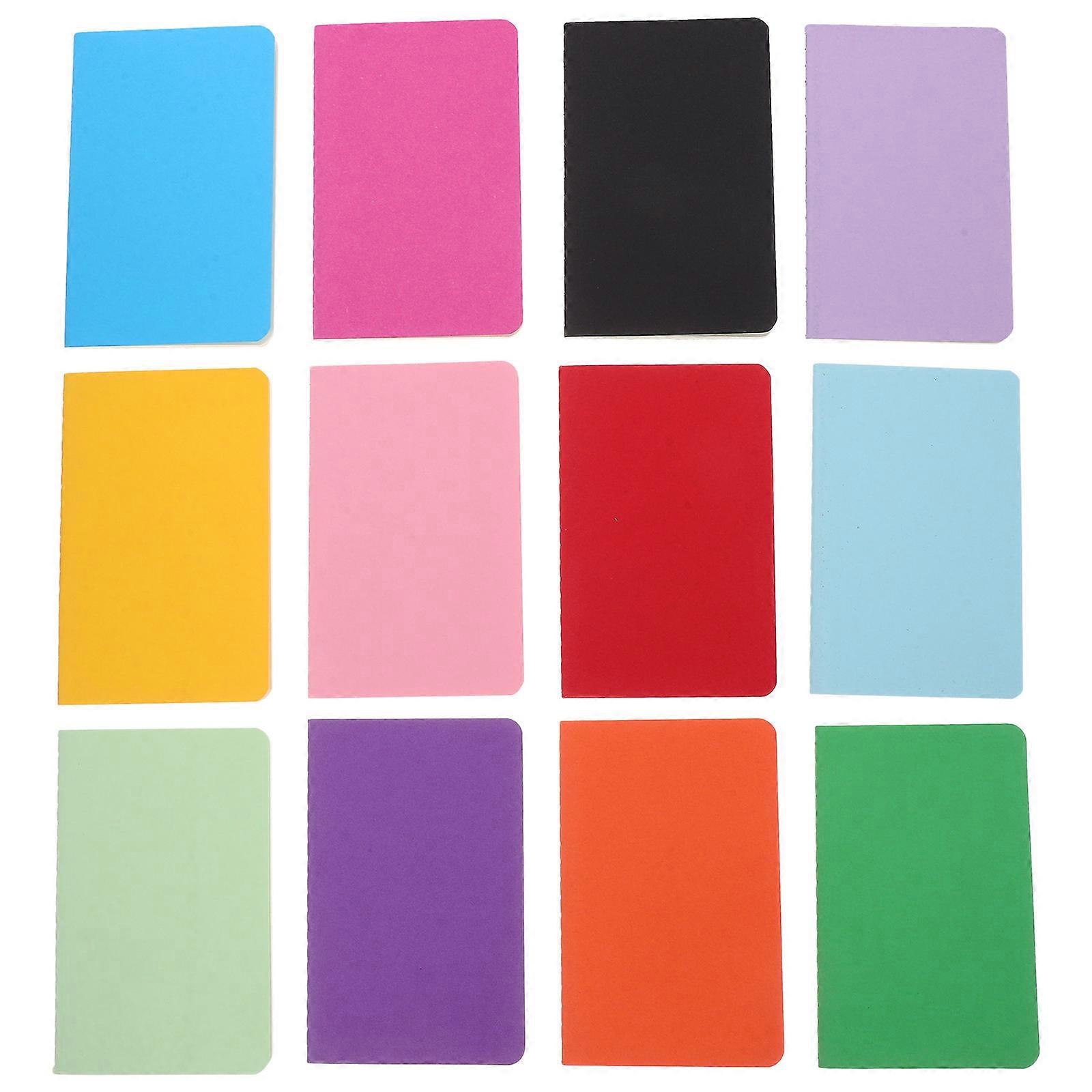 Pocket Size Notebooks Small Lined Notebooks for Writing Use 24Pcs