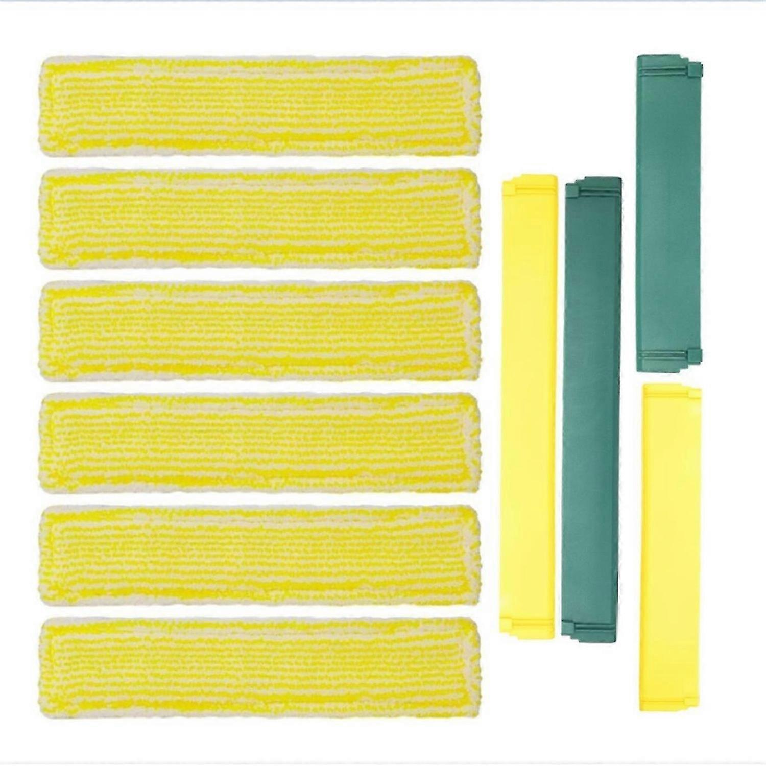 Microfiber Mop Covers Rubber Lip Squeegee for Karcher Vacuum Cleaner