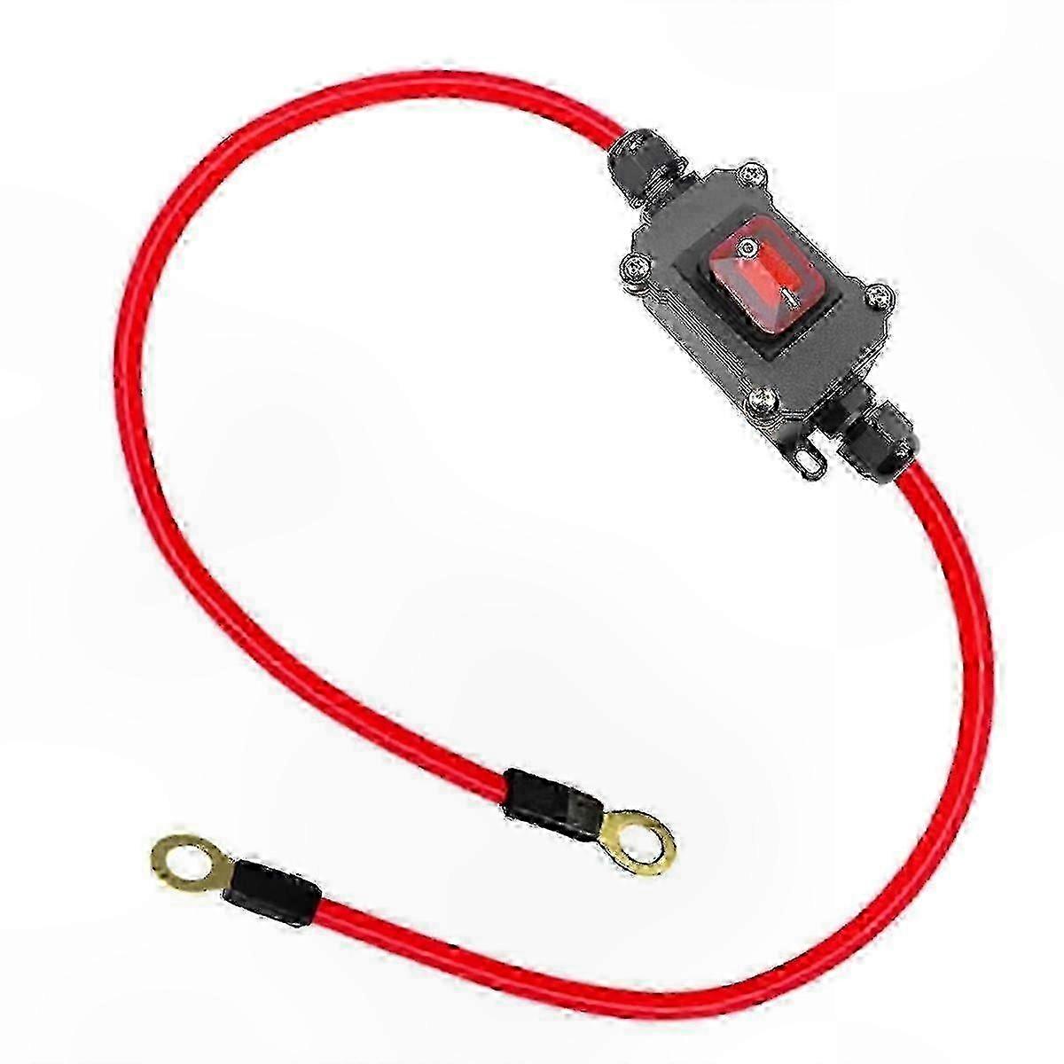 DC12V 25A IP67 Inline Wire Switch, Dual Side Wiring Waterproof