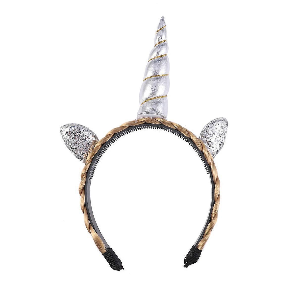 Unicorn Headwear Children Sequin Ear Headbands for Decor