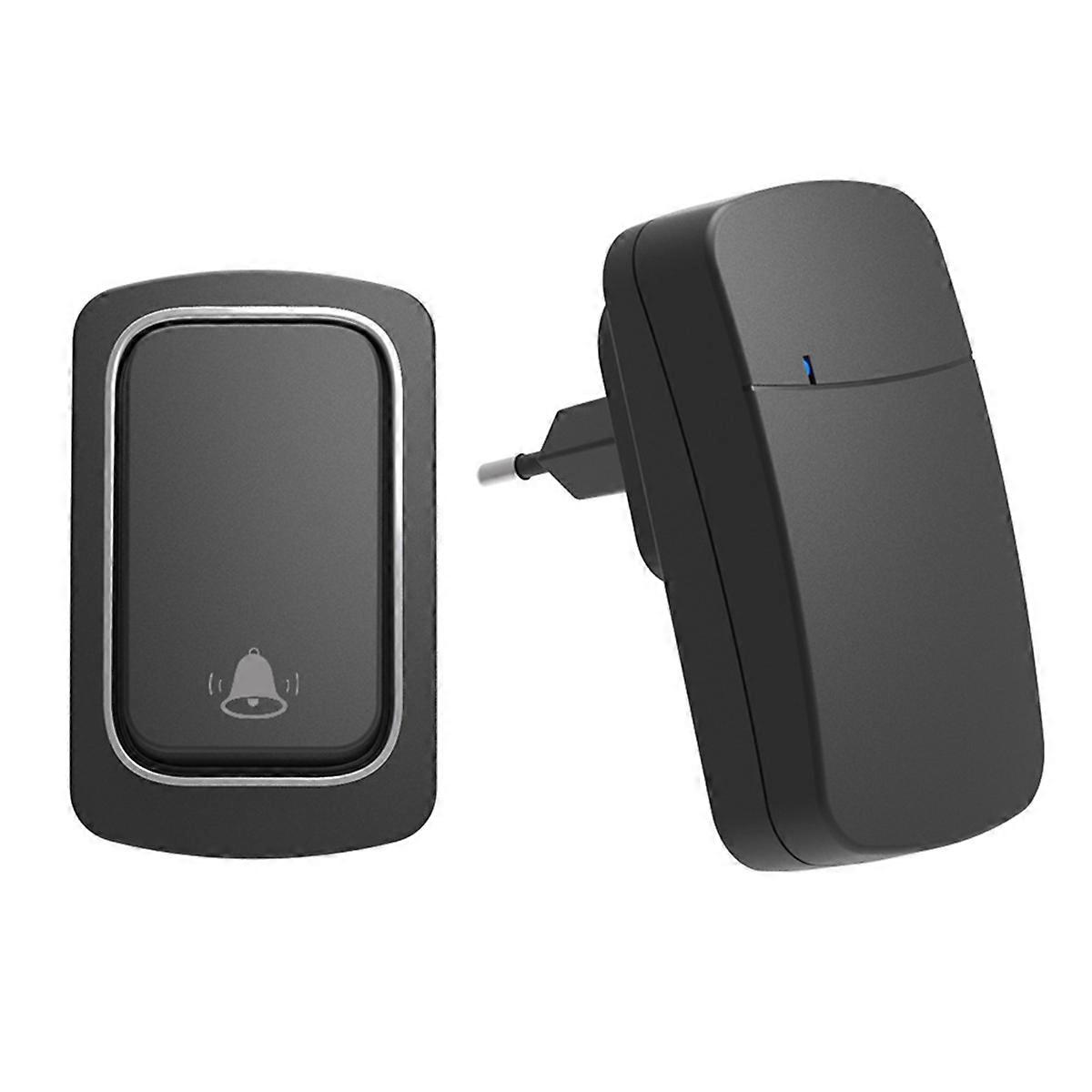 Wireless DoorBell No Battery Waterproof Door Bell EU Plug
