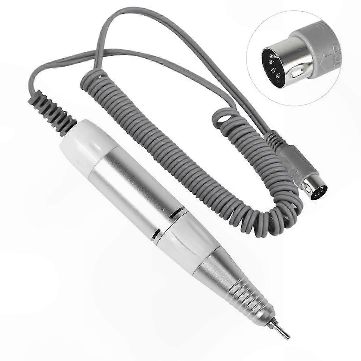 Electric Nail Drill Handpiece for Manicure and Pedicure with Grinding and Filing Function Accessory Tool