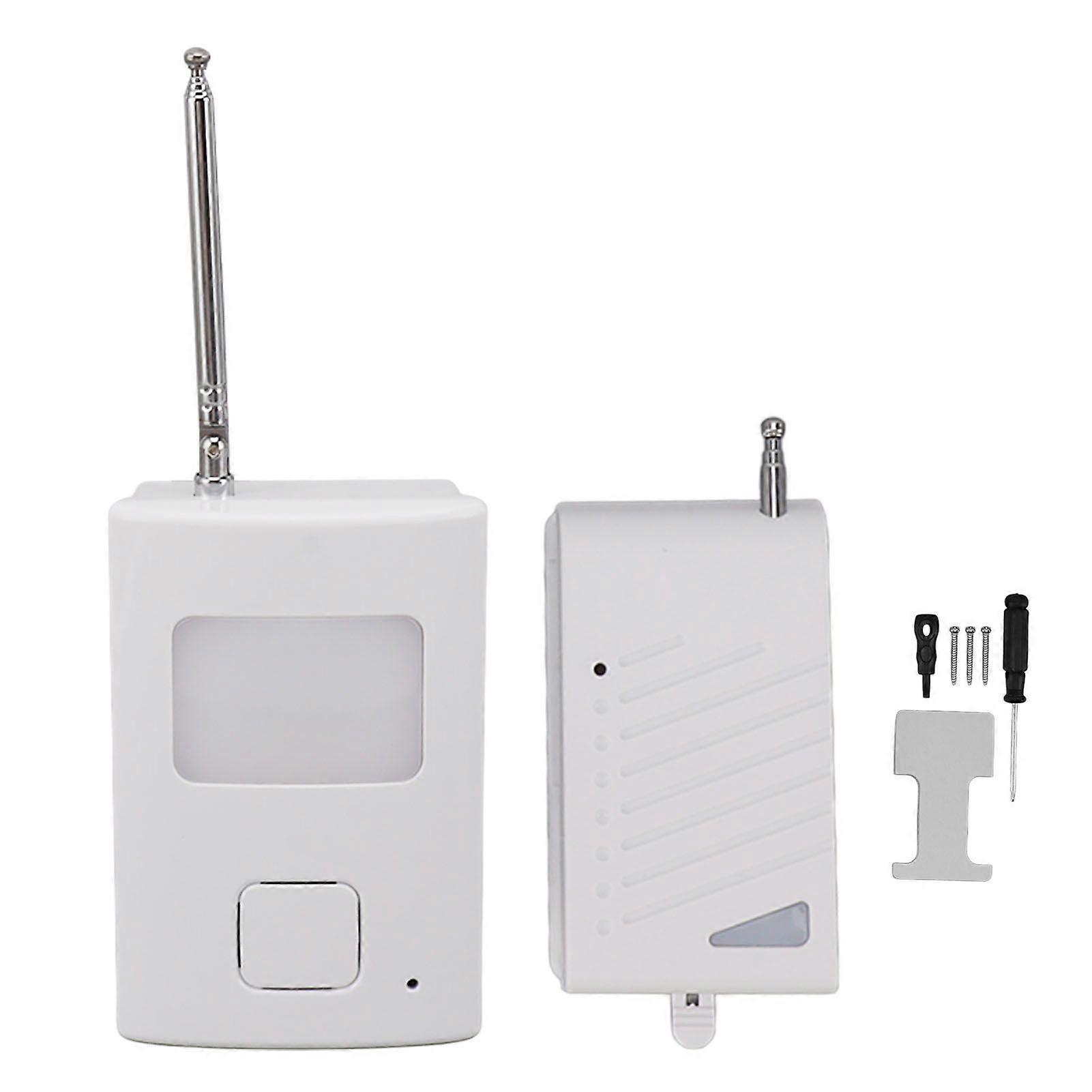 Wireless Call Bell Voice Activated Long Distance Real Time Bed Alarm Caregiver Pager for Elderly Baby Monitoring