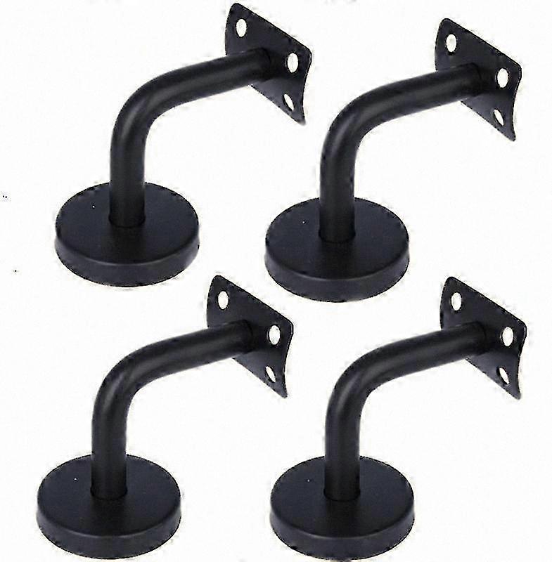 4-Piece Stainless Steel Wall Stair Bracket Set for Secure Mounting