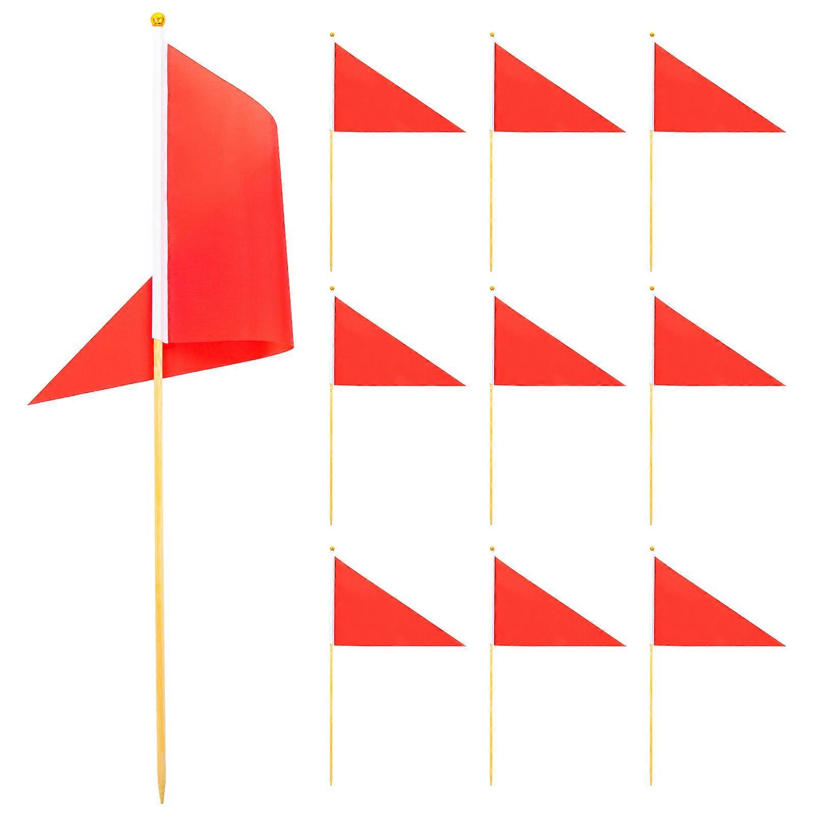 Landscape Marking Flags Garden Flags for Utility Marking 50Pcs