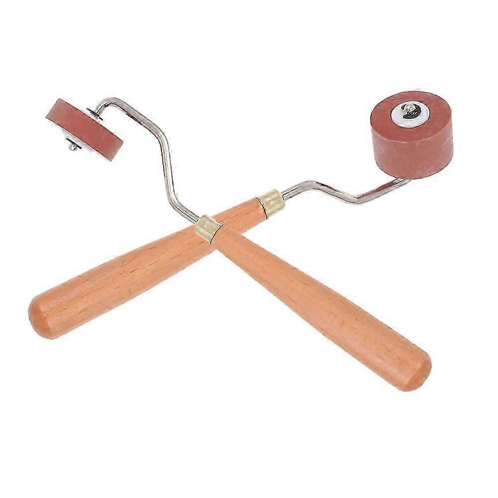 Art Roller Set for Ink, Durable Rubber Printmaking Roller, Lightweight Portable Design for Watercolor & Acrylic, Compact Printing Tool for All Skill