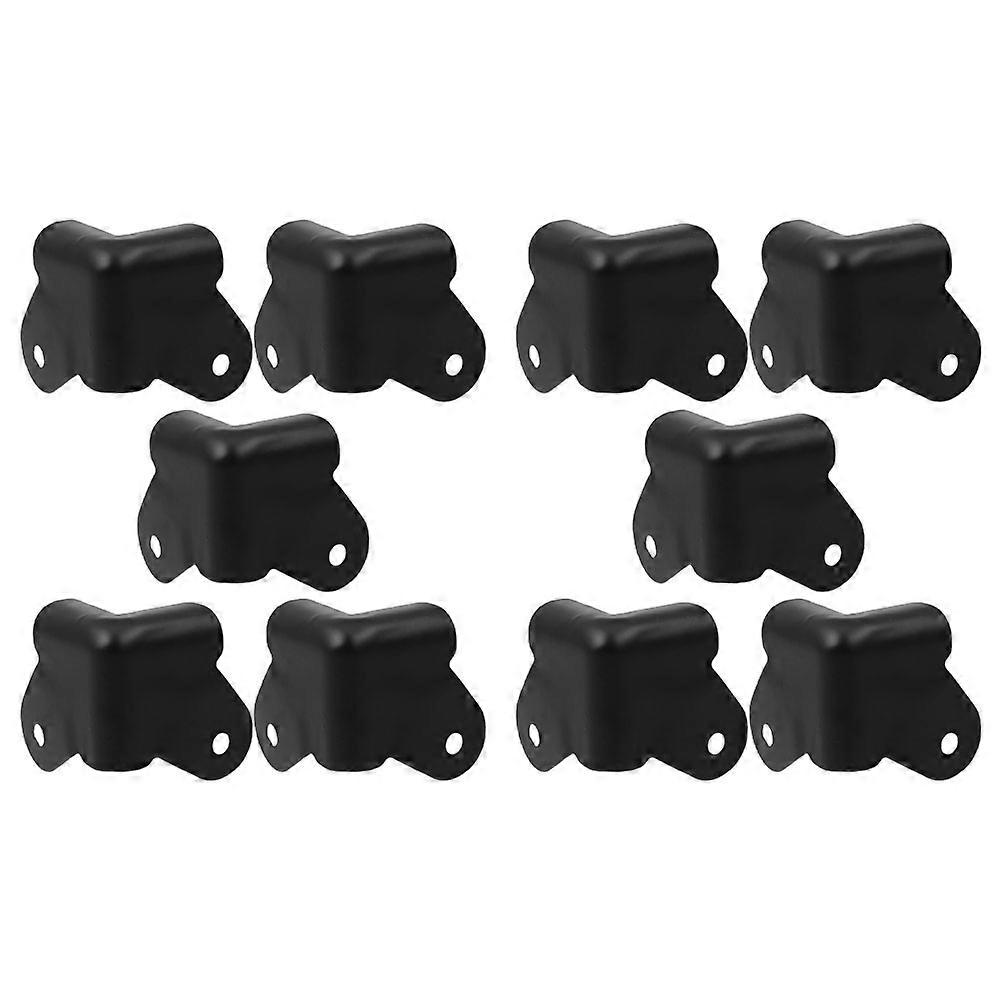 Speaker Corner Protector Iron for Anti-Collision with 40Pcs Black Set