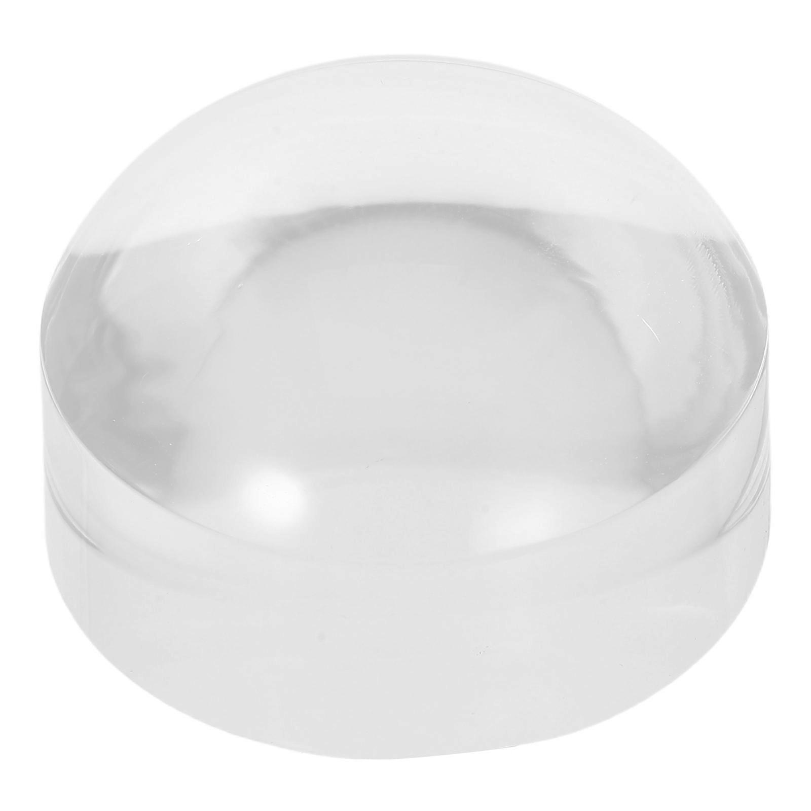 Acrylic Dome Magnifying Glass for Magnification 2Pcs Book Reading Tool