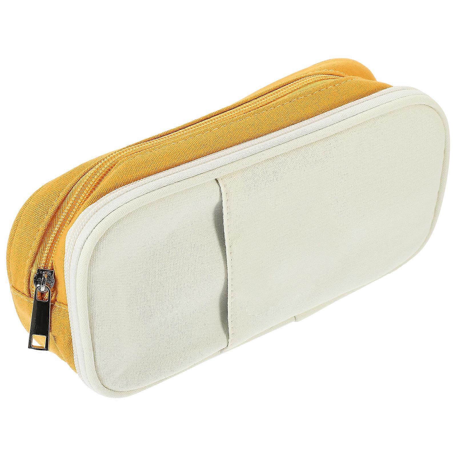 Student Pen Storage Bag Multi-Function Pencil Case for Storage Use 3Pcs