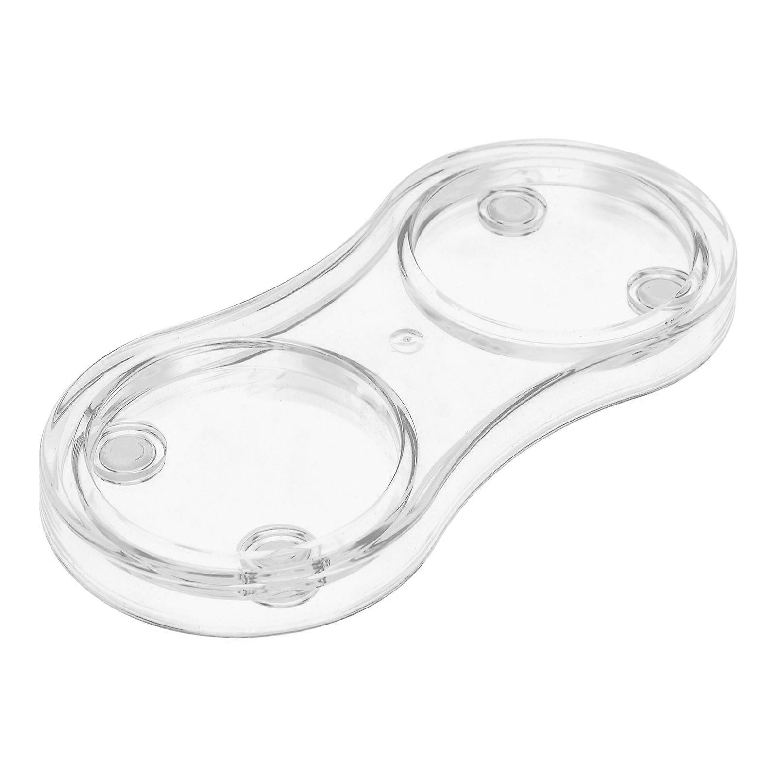 Salt and Pepper Grinder Acrylic Tray for Kitchen 4Pcs Stable Holder