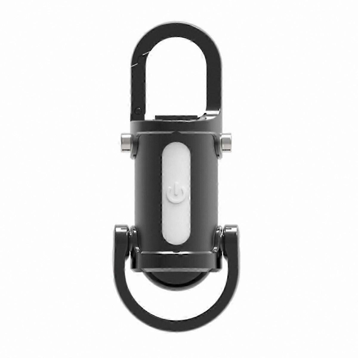 Portable Mini Torch Keychain with Flashlight and Power Bank Functionality