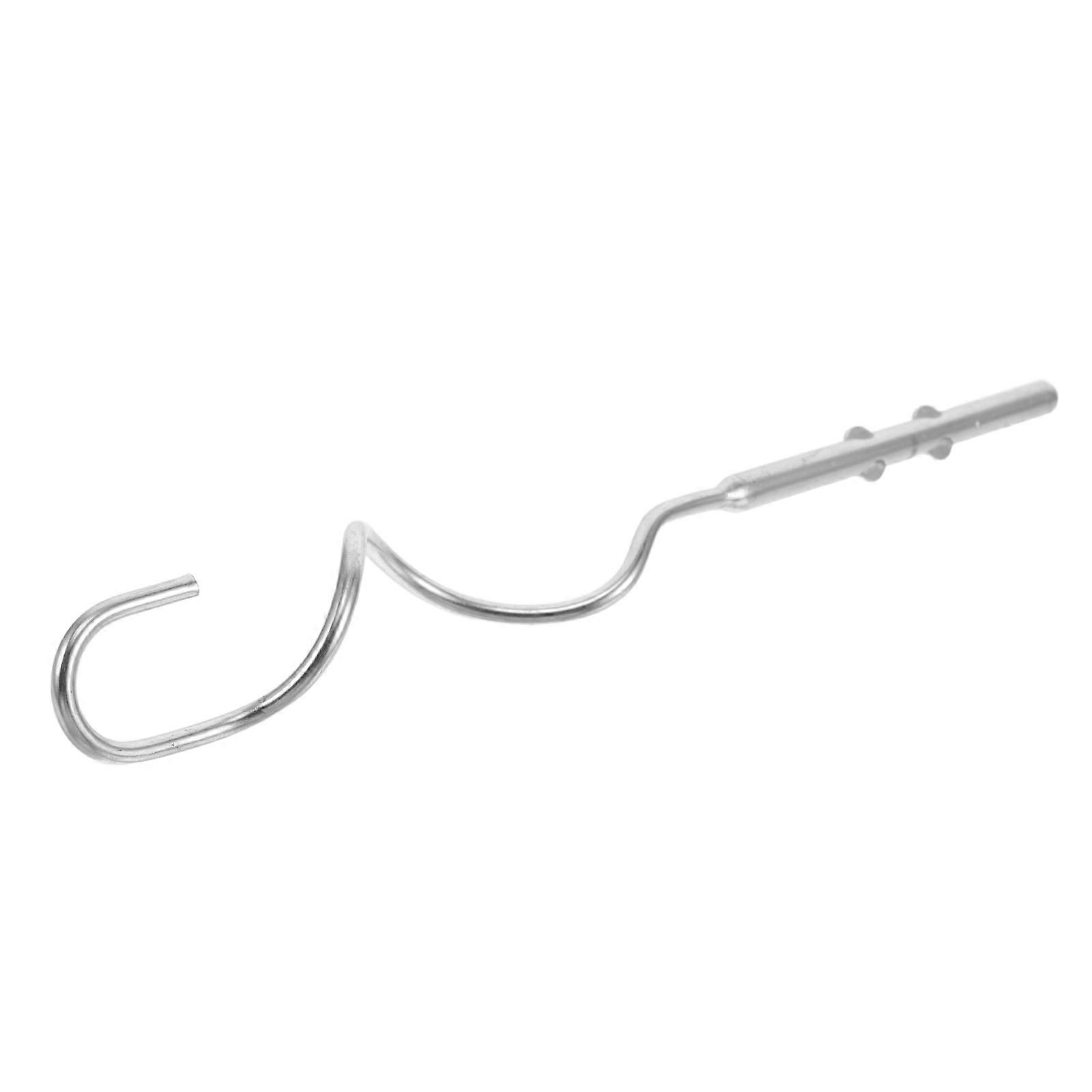 Electric Mixer Dough Hook Attachments for Home Use Silver 5Pcs Replacement